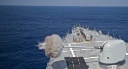 USS Spruance Lights Up Iranian Blockade Runner in a Formidable Demonstration of FAFO – RedState