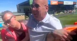 A viral video claimed a fan was ejected from Forest Green Rovers for having a bacon sarnie