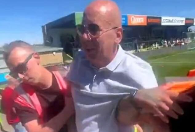 A viral video claimed a fan was ejected from Forest Green Rovers for having a bacon sarnie