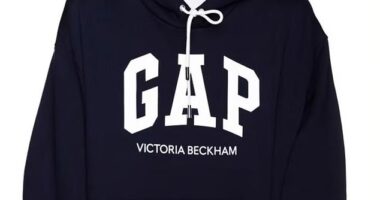 The range will land in selected UK stores on Friday and will feature her redesign of a classic hoodie