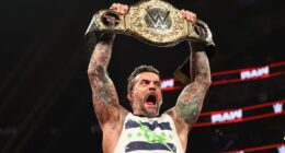 SEATTLE, WASHINGTON - MARCH 9: CM Punk enters the ring during Monday Night RAW at Climate Pledge Arena on March 9, 2026 in Seattle, Washington.
