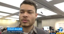 Cole Allen, the 31-year-old suspected gunman accused of opening fire inside the White House Correspondents' Dinner on Saturday night, in a resurfaced clip from 2017