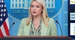 White House Press Secretary Karoline Leavitt spoke about the ten missing or dead people tied to US nuclear or space secrets since 2023