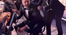 Vice President JD Vance was rushed off the stage before President Donald Trump after shots rang out at the White House Correspondents' Association Dinner on Saturday night