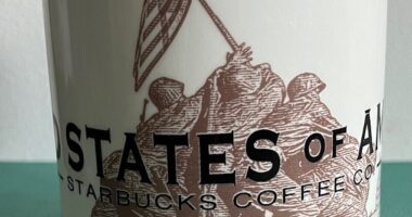 Limited edition Starbucks mugs awarded only to employees can sell for five figures, according to appraisals expert Noralen Curl