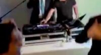 White House Deputy Chief of Staff Dan Scavino shared a clip of Secretary of State Marco Rubio behind a DJ booth at a family wedding on Saturday night