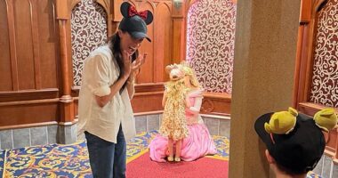 Meghan Markle and Prince Harry enjoyed a sweet family trip to Disneyland with their children