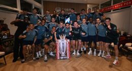 Arsenal have ended a 22-year Premier League title drought after Man City fell short