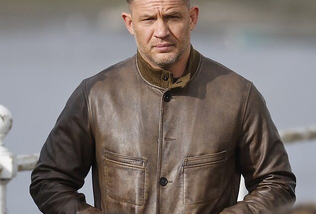 Tom Hardy (pictured in February) has been 'fired from hit Paramount+ series MobLand', insiders claim