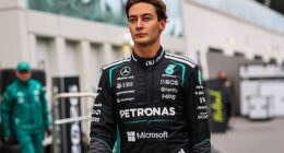 A frustrated George Russell was one of six retirements at this weekend's Canadian Grand Prix