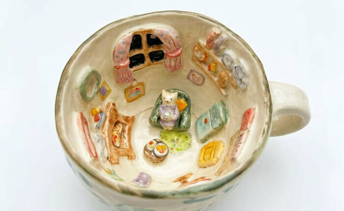 20 Tiny Handmade Ceramics By Kiln Solo That Feel Like Little Cute Worlds Of Their Own