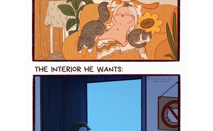23 Anime-Inspired Comics By This Artist That Perfectly Capture The Emotional Chaos Of Modern Life