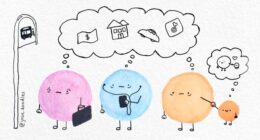 40 Wholesome Comics By Josie Doodles That Turn Emotions Into Tiny Watercolor Characters
