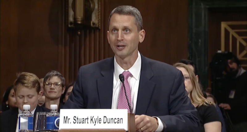 Judge Stuart Kyle Duncan