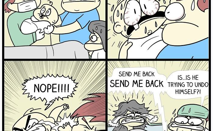 69 Hilarious Comics With Unexpected And Sometimes Dark Endings By SpaceboyCantLOL (New Pics)