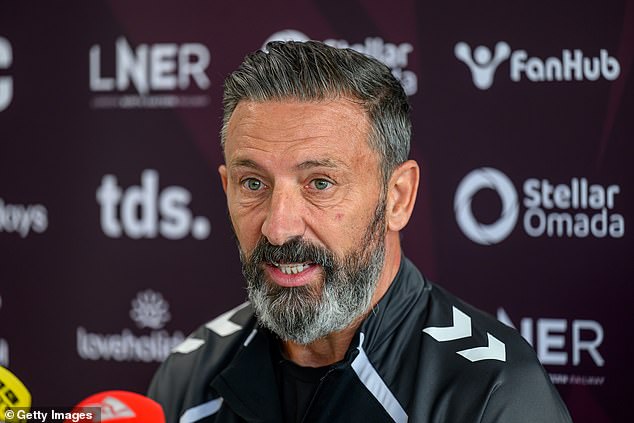 Derek McInnes' Hearts side could win the title with a game to spare if results go their way