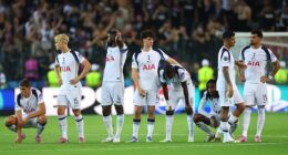 From the carefree glamour of the UEFA Super Cup in August to the stomach-churning tension of Sunday's desperate need for one more point, the 39th of Spurs' woeful league campaign