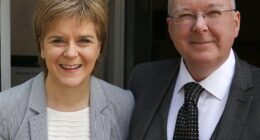 Peter Murrell pleaded guilty to embezzling £400,000 from the SNP where he was chief executive - but estranged wife Nicola Sturgeon claims she was ignorant of his crimes