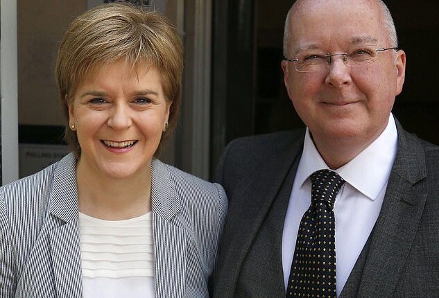 Peter Murrell pleaded guilty to embezzling £400,000 from the SNP where he was chief executive - but estranged wife Nicola Sturgeon claims she was ignorant of his crimes