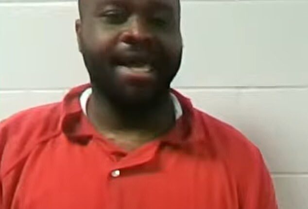 Oreoluwa Oloruntoba, pictured above in a virtual court hearing, asked a judge if he could rebook his flight after he was arrested for a fight with TSA agents