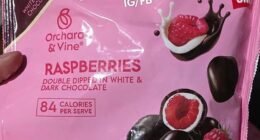An Aldi Australia customer took to an online discussion forum to post this picture and alert shoppers to the arrival of Orchard & Vine's Chocolate Dipped Berries, $5.99