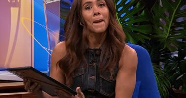 Alex Scott was left emotional as the final episode of Football Focus was aired on Sunday