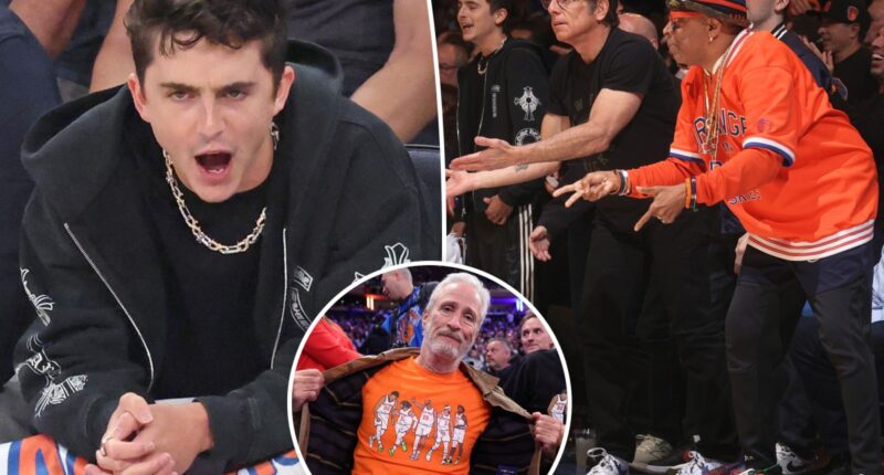 All the celebrities spotted rooting for the Knicks during the NBA Conference Finals