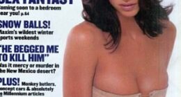 Shannon Elizabeth has posed in a swimsuit for the first time in 25 years