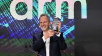 Arm’s stock soars as the company puts a big number on its newest venture