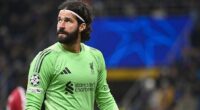 Alisson Becker is in a race against time to be fit for Liverpool's clash with Man United