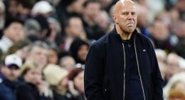 Arne Slot was sacked by Liverpool on Saturday - just a year after he led them to the title
