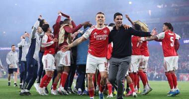 Arsenal 1-0 Atletico Madrid (2-1 agg) PLAYER RATINGS: Who was 'everywhere'? Which two stars have 'telepathic' link-up play? And whose selection was a 'risk' - but paid off?