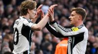 Newcastle star Harvey Barnes, right, is among the players on Aston Villa’s transfer shortlist