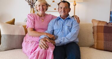 Aussie battlers Leonie and Andrew are the proud winners of a $12million property portfolio