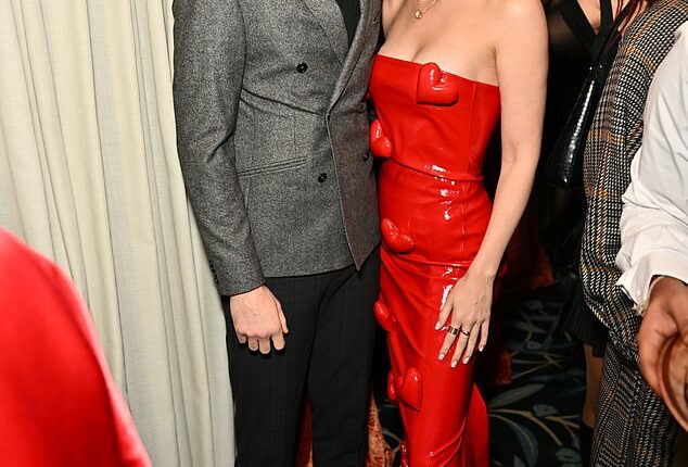 Jack Whitehall and Roxy Horner stepped out in high spirits to the Warner Music & Ciroc Vodka's BRIT Awards after party at London's NoMad on Saturday