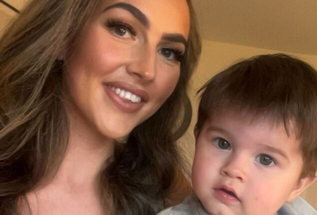Chloe Dover, 26, (pictured) said it was 'absolutely terrifying' when medics told her Rio would need open heart surgery