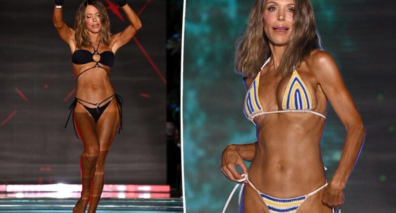 Bikini-clad Bethenny Frankel, 55, struts her stuff for Sports Illustrated Swimsuit Show