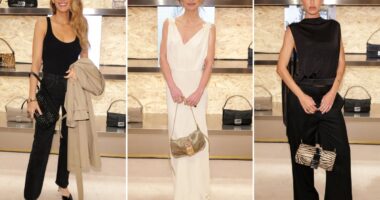 Blake Lively, Olivia Wilde, more celebrities at the Fendi Baguette Re-Edition party