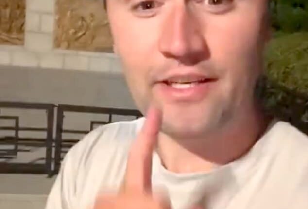 Charlie Kirk, Turning Point USA founder, speaking to fans on his TikTok account on September 4 last year, just days before his assassination