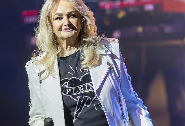 Bonnie Tyler had to be 'resuscitated after going into cardiac arrest' when doctors tried to bring her out of an induced coma at an Algarve hospital; Pictured in May 2025