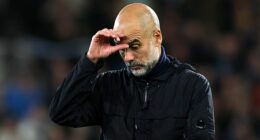 Pep Guardiola saw the Premier League title slip away as Man City drew with Bournemouth