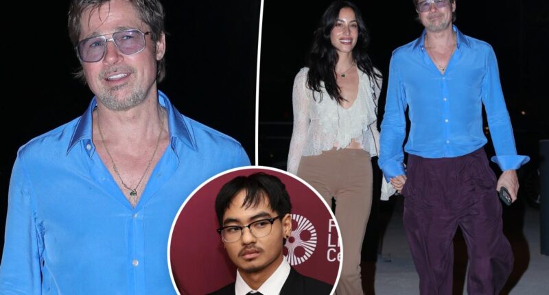 Brad Pitt all smiles on date night with Ine de Ramon after being snubbed by son Maddox