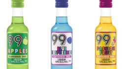 Its latest launch brings its '99' brand to the UK, offering up colourful, 50ml bottles in Blue Raspberry, Cherry and Apple flavours, 'with many more to come'