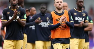 West Ham blew the chance to put daylight between themselves and Tottenham on Saturday