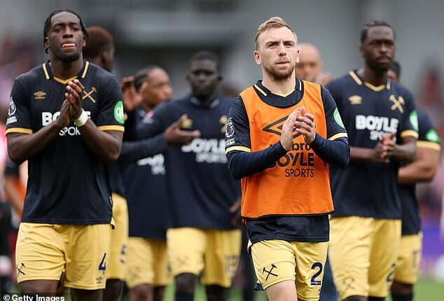 West Ham blew the chance to put daylight between themselves and Tottenham on Saturday