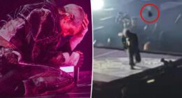 Bring Me the Horizon frontman Oli Sykes concussed after fan throws phone at his head