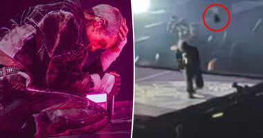 Bring Me the Horizon frontman Oli Sykes concussed after fan throws phone at his head