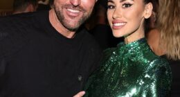 Lucia Bartoli, 32, is at war with German designer Philipp Plein (pictured together in Milan in 2022) for greater access after he was granted temporary custody following their split last year