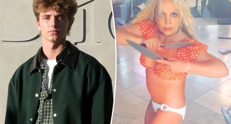 Britney Spears' son Jayden makes red carpet appearance at Dior show