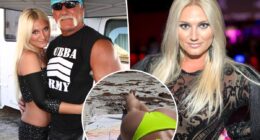 Brooke Hogan slams 'thirst trap' claims about bikini-clad tribute to dad Hulk Hogan